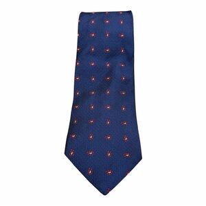 Brooks Brothers Silk Bow Tie  Elegant Blue and Red Men's Tie